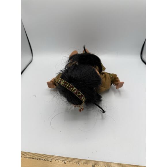 Catkay Collection Porcelain Indian Native American Doll Baby on Belly - Picture 2 of 6